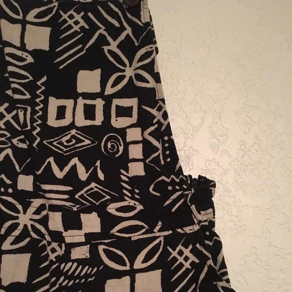 Fresh Patterned Short Overalls
